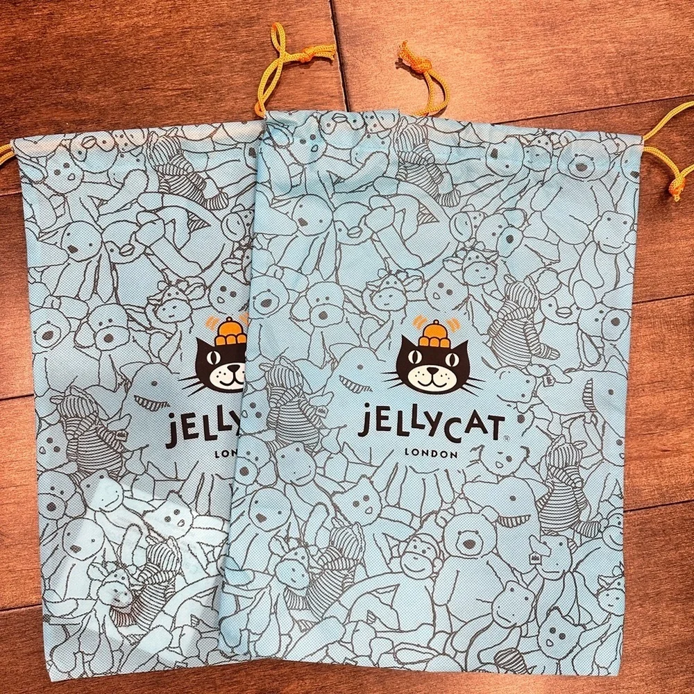 Jellycat Gift Bags Set of (2) Two Medium Size